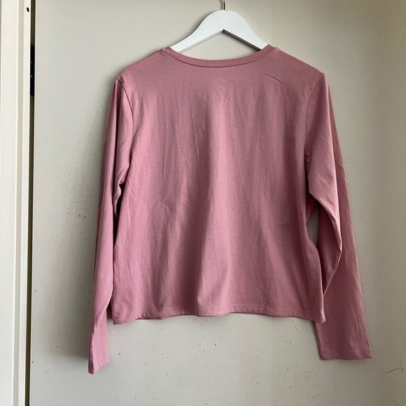 Wild Fable Pink Long Sleeve T-shirt NWOT - Picture 2 of 4